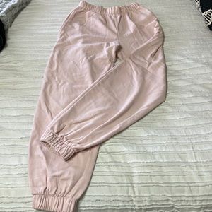 brandy melville pink sweatpants